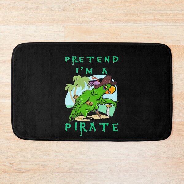 Item preview, Pretend I'm a Pirate Green Parrot Peg Leg Halloween Costume designed and sold by KeysTreasures.
