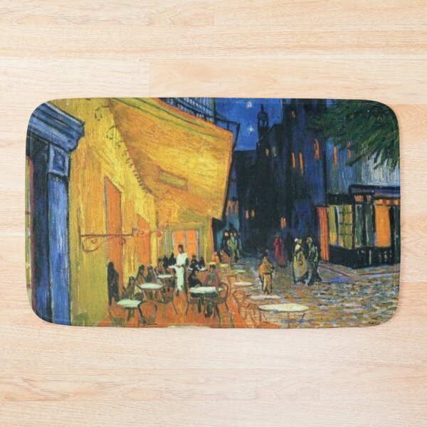 Item preview, Café Terrace at Night, 1888 by Vincent Van Gogh designed and sold by GentlyUsedLamp.