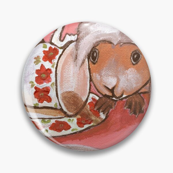 Aperçu de l'œuvre Cochon d'Inde : Toi, moi, tasse de thé ? ~ Cavy péruvien ~ GRANDE CONCEPTION GRAPHIQUE ~ Pop Art ~ Peinture originale ~ LilyKoArt créée et vendue par Spinning Plates 360.