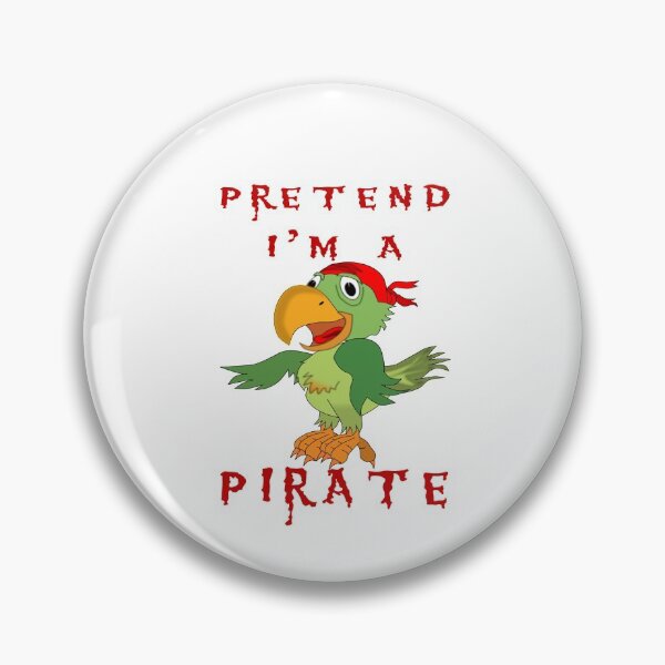 Item preview, Pretend I'm a Pirate Green Parrot Halloween Costume designed and sold by KeysTreasures.