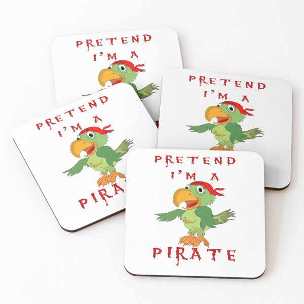 Item preview, Pretend I'm a Pirate Green Parrot Halloween Costume designed and sold by KeysTreasures.