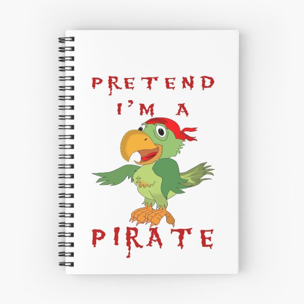Item preview, Pretend I'm a Pirate Green Parrot Halloween Costume designed and sold by KeysTreasures.
