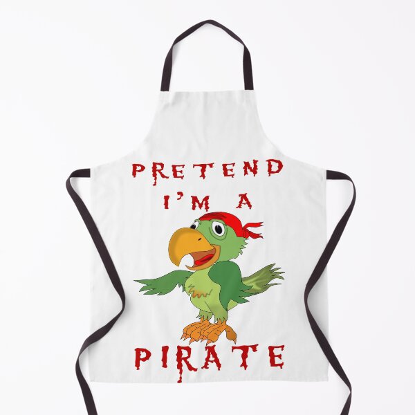 Item preview, Pretend I'm a Pirate Green Parrot Halloween Costume designed and sold by KeysTreasures.