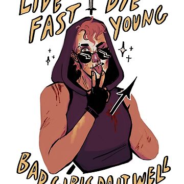 Artwork thumbnail, live fast die young by corvophobia