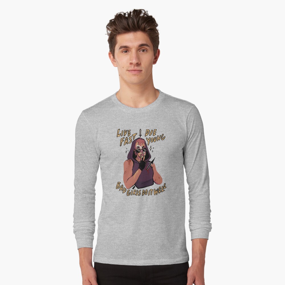 Item preview, Long Sleeve T-Shirt designed and sold by corvophobia.