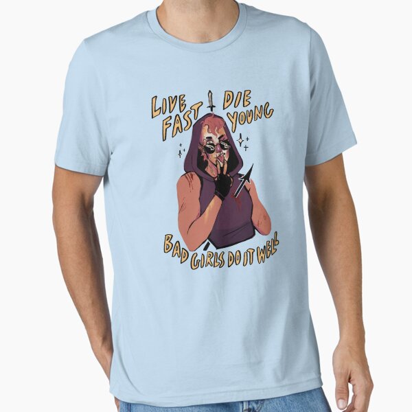 Item preview, live fast die young designed and sold by corvophobia.