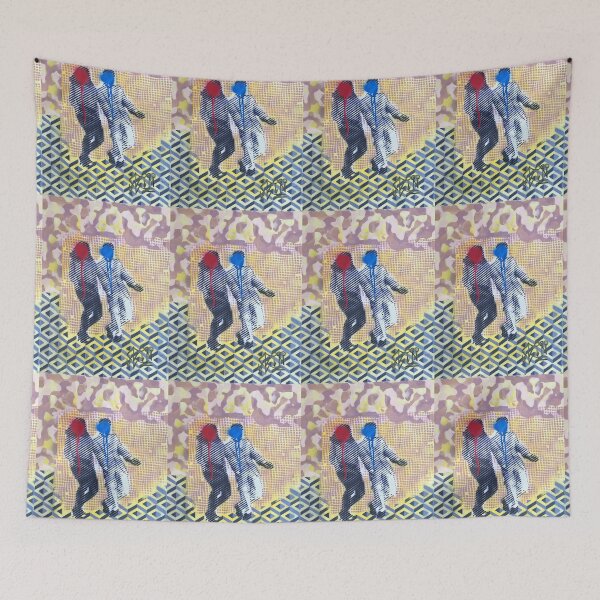 Item preview, Dancing couple | Pop art | Street-art aesthetics designed and sold by CiceroSpin.