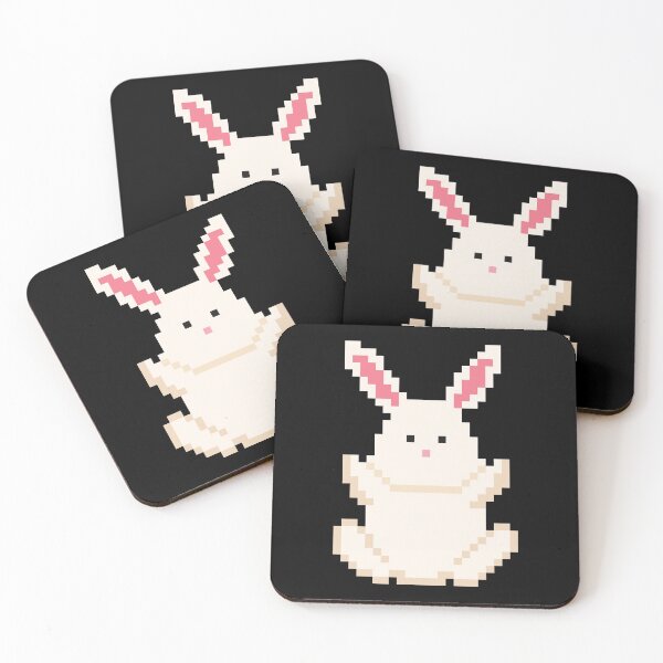 Item preview, 8 Bit Kawaii Bunny designed and sold by TamGustam.