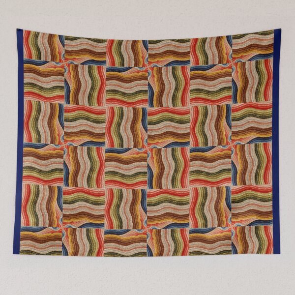 Item preview, Psychedelic Colors Squares designed and sold by VilaPropuh.