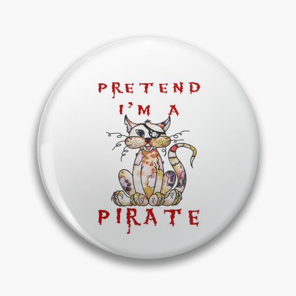 Item preview, Pretend I'm a Pirate Cat Eye Patch Halloween Costume designed and sold by KeysTreasures.