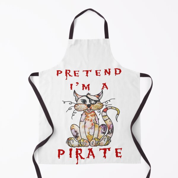 Item preview, Pretend I'm a Pirate Cat Eye Patch Halloween Costume designed and sold by KeysTreasures.