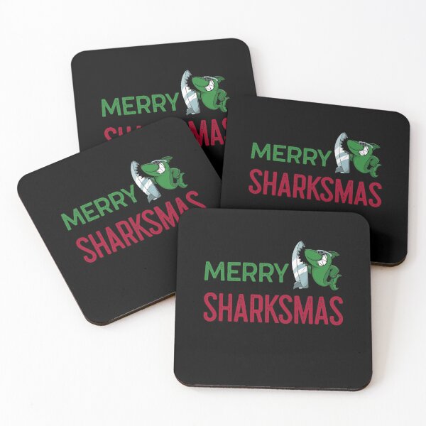 Item preview, Merry Sharksmas - Funny designed and sold by Neggan.