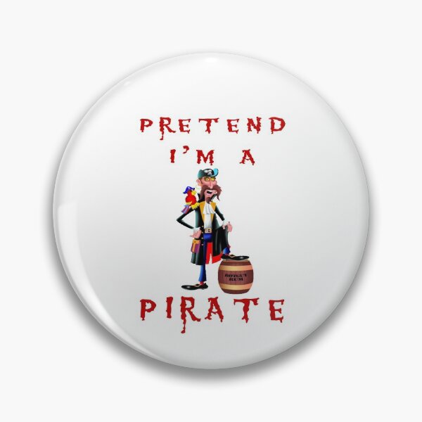 Item preview, Pretend I'm a Pirate With a Parrot Halloween Costume designed and sold by KeysTreasures.