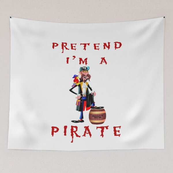 Item preview, Pretend I'm a Pirate With a Parrot Halloween Costume designed and sold by KeysTreasures.