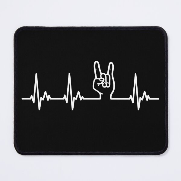 Item preview, My heart beats for heavy metal designed and sold by samshirts.