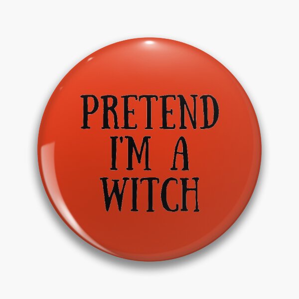 Item preview, Pretend I'm A Witch | Simple Minimalist Halloween Costume designed and sold by thecooltable.