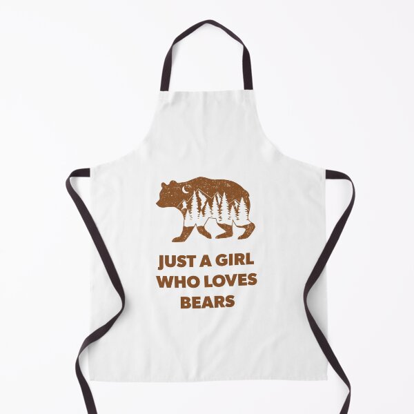Item preview, Just a girl who loves bears designed and sold by art-fox.
