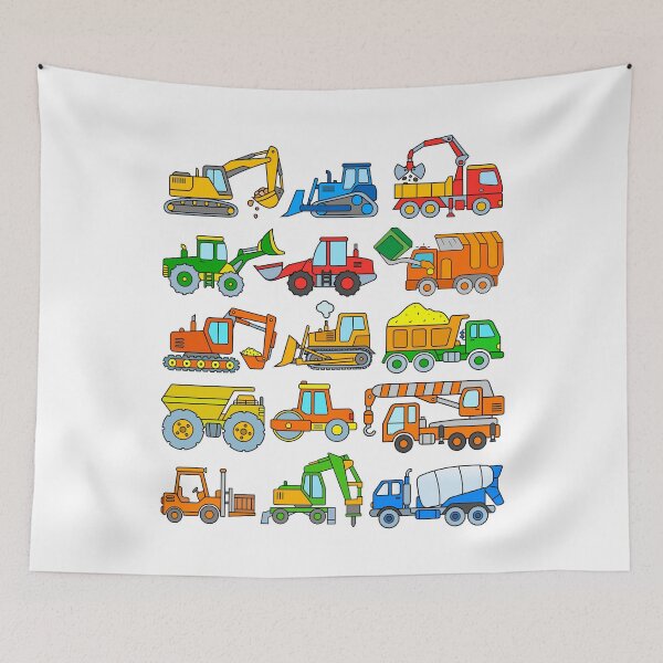 Item preview, Construction Vehicles Construction Machinery Excavator Trucks designed and sold by samshirts.