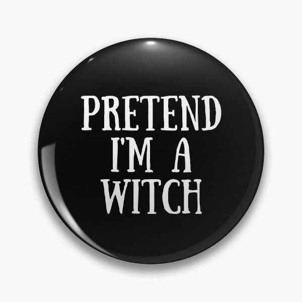 Item preview, Pretend I'm A Witch | Minimalist Halloween Costume designed and sold by thecooltable.