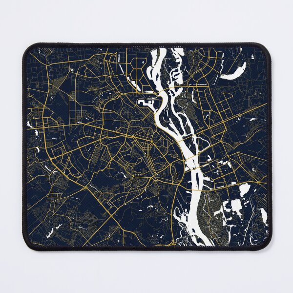 Item preview, Kyiv City Map of Ukraine - Gold Art Deco designed and sold by deMAP.
