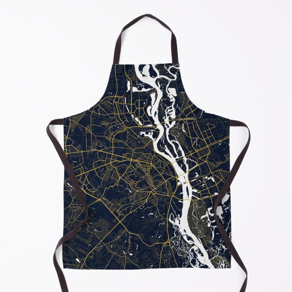Item preview, Kyiv City Map of Ukraine - Gold Art Deco designed and sold by deMAP.