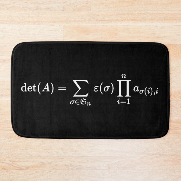 Item preview, definition of the determinant, math and linear algebra fundamentals designed and sold by NoetherSym.