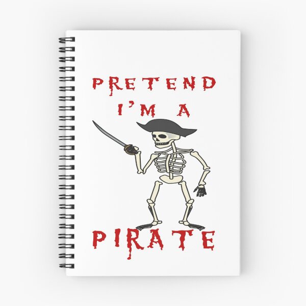 Item preview, Pretend I'm a Pirate Skeleton Halloween Costume designed and sold by KeysTreasures.