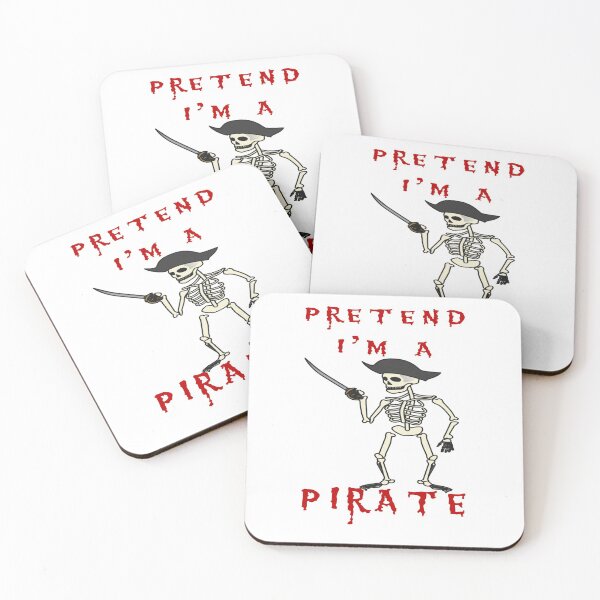 Item preview, Pretend I'm a Pirate Skeleton Halloween Costume designed and sold by KeysTreasures.