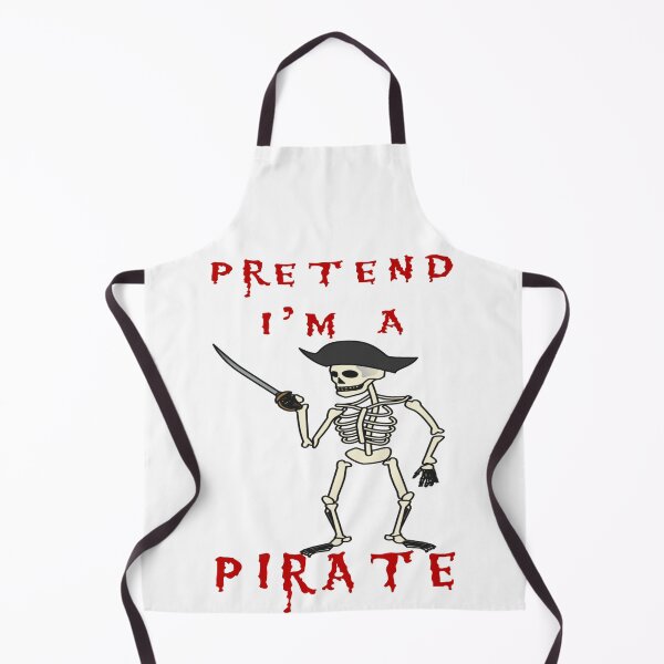 Item preview, Pretend I'm a Pirate Skeleton Halloween Costume designed and sold by KeysTreasures.