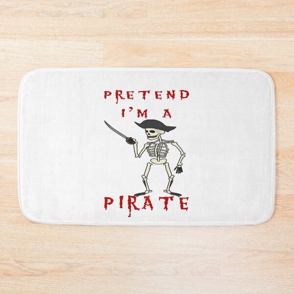 Item preview, Pretend I'm a Pirate Skeleton Halloween Costume designed and sold by KeysTreasures.