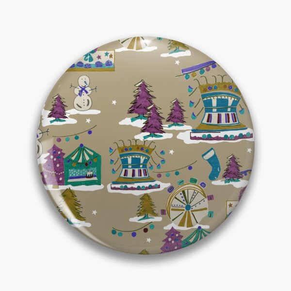 Item preview, Sandy Fairground Toile designed and sold by Claireybean.