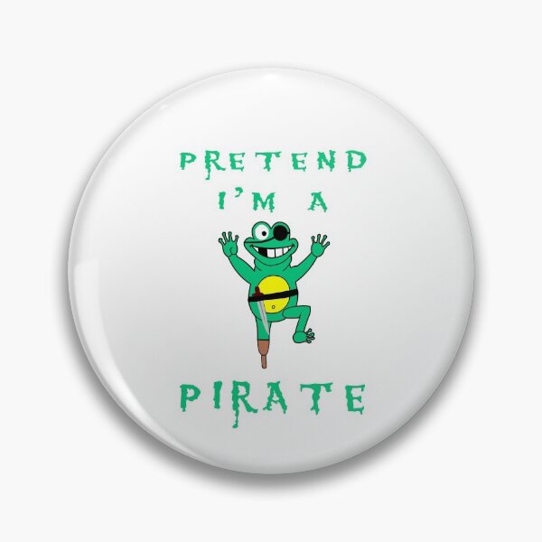Item preview, Pretend I'm a Pirate Frog Halloween Costume designed and sold by KeysTreasures.