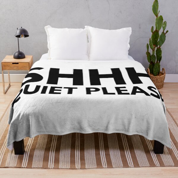 Item preview, SHHH Quiet Please designed and sold by OutofFocusShop.