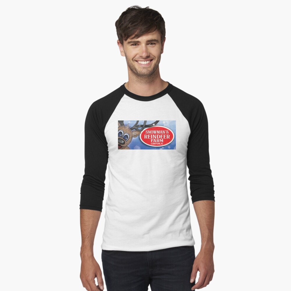 Item preview, Baseball ¾ Sleeve T-Shirt designed and sold by SnowmanRF.