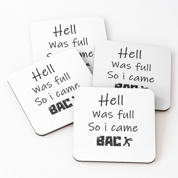 Item preview, Hell Was Full So I Came Back - T-Shirt  designed and sold by F.Rouni.
