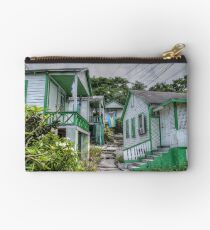 Little houses on Bennet's Hill - Nassau, The Bahamas Studio Pouch