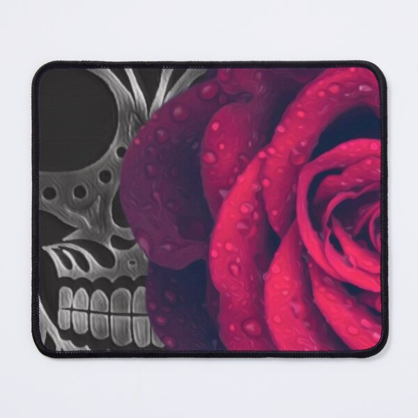 Item preview, Skeleton and rose digital print designed and sold by BJG1966.