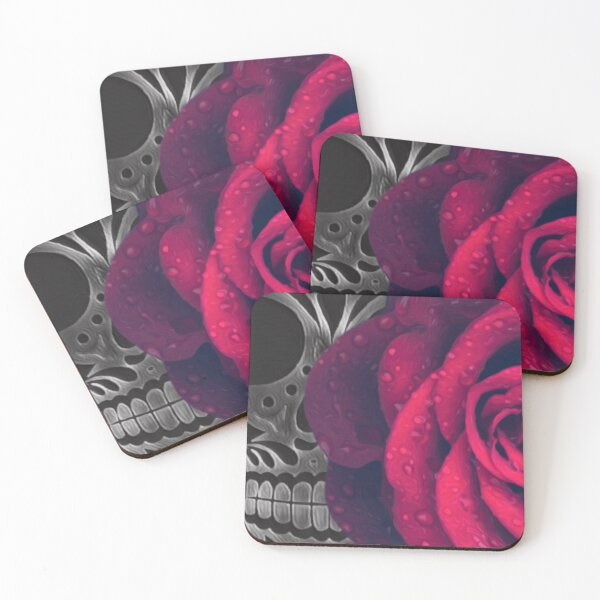 Item preview, Skeleton and rose digital print designed and sold by BJG1966.