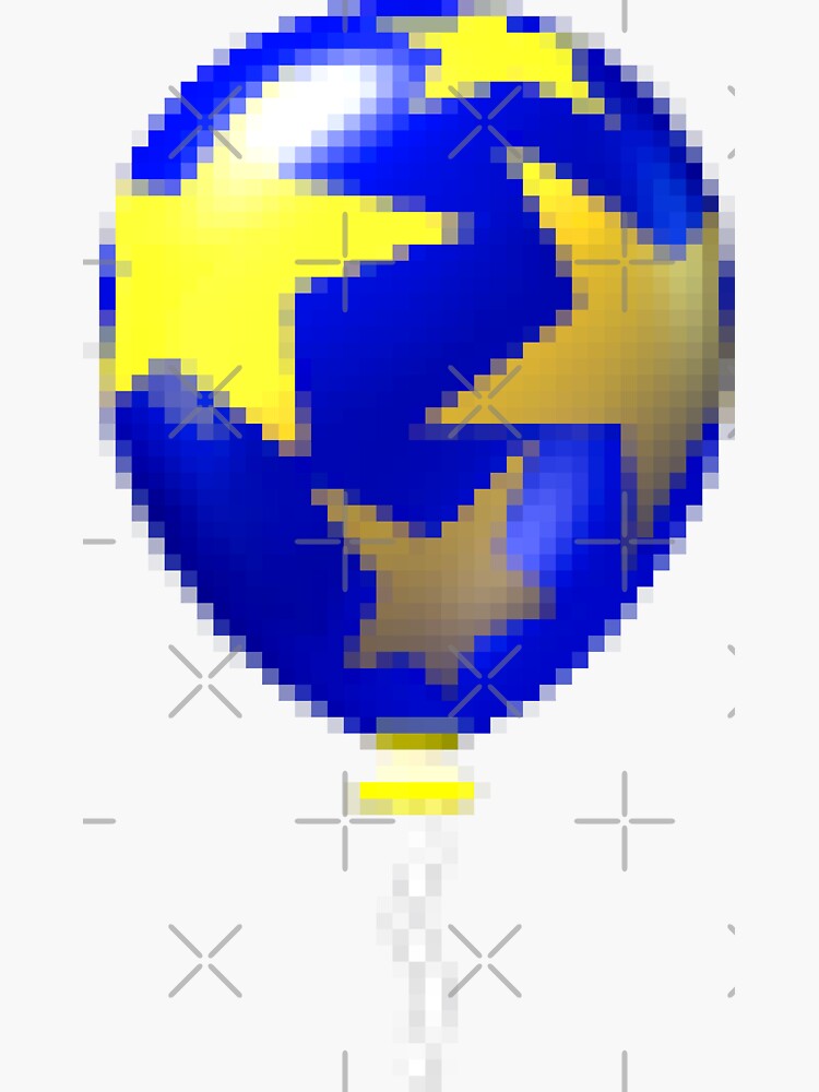 Lutin ballons bleu