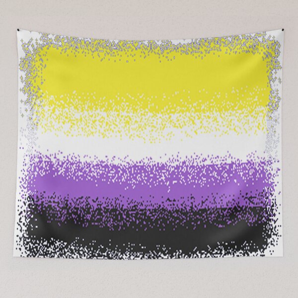 Item preview, Non-Binary Pixel Fade designed and sold by pokemon99883.