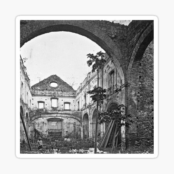 Item preview, Ruins of Church in Panama Interior circa 1875 designed and sold by photefaux.
