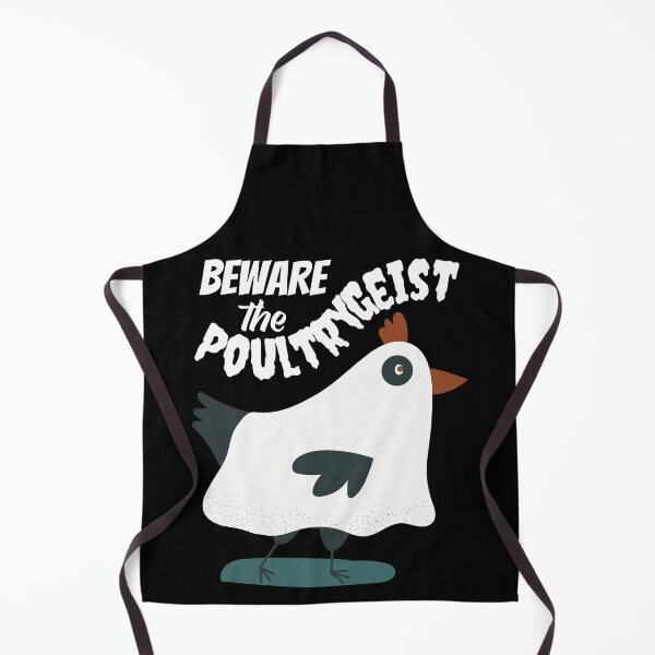 Item preview, Beware the Poultrygeist Ghost Chicken designed and sold by Caregiverology.