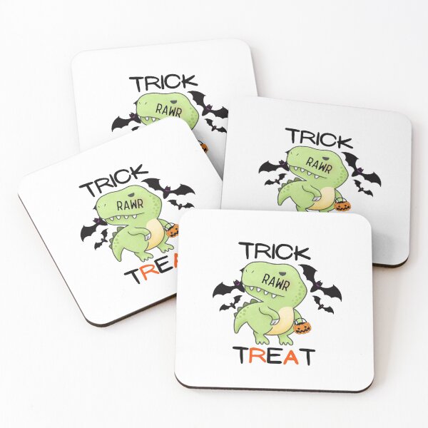 Item preview, Trick Rawr Treat - Halloween Dinosaur designed and sold by CreativeMansion.