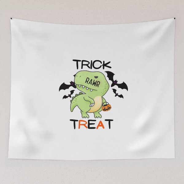 Item preview, Trick Rawr Treat - Halloween Dinosaur designed and sold by CreativeMansion.