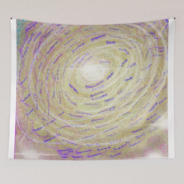 Item preview, Cosmic 144 Qualities of Love designed and sold by BlueRay1.
