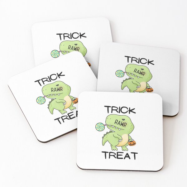 Item preview, Trick Rawr Treat - Halloween Dinosaur designed and sold by CreativeMansion.