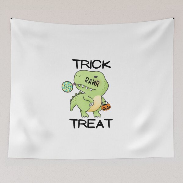 Item preview, Trick Rawr Treat - Halloween Dinosaur designed and sold by CreativeMansion.