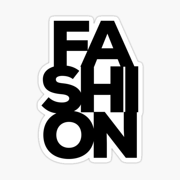 FASHION Sticker