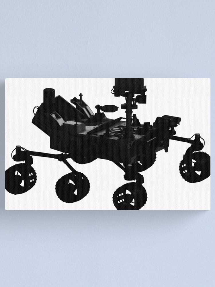 Thumbnail 1 of 3, Canvas Print, Curiosity Mars Rover designed and sold by mthierst.