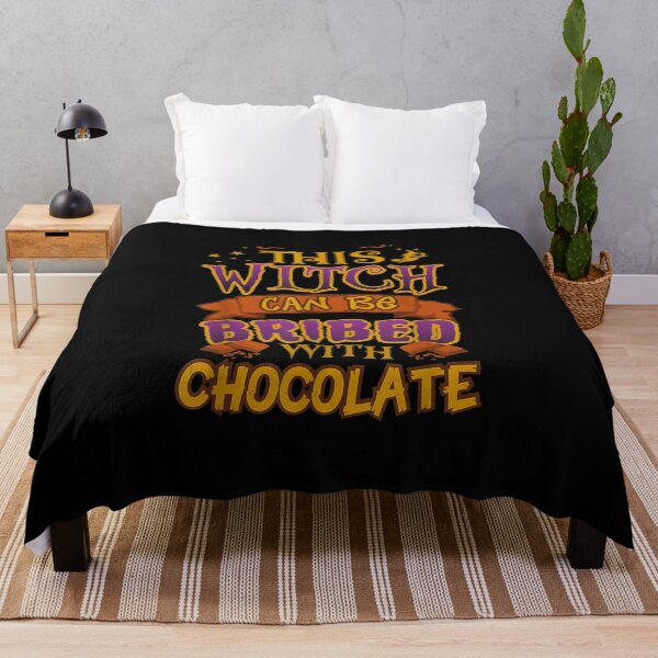 Item preview, This Witch Can Be Bribed With Chocolate Funny designed and sold by Axelhellquis.